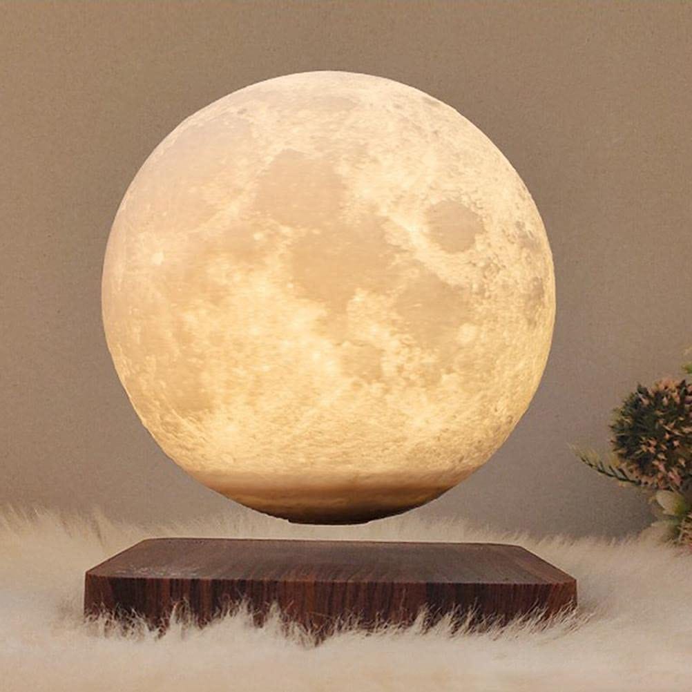 Magnetic Levitating Moon Lamp Floating and Spinning Moon Lamp