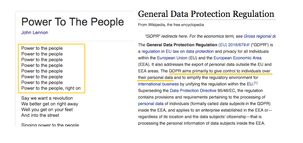 Power To The People Right On Gdpr By Make Data Better Medium