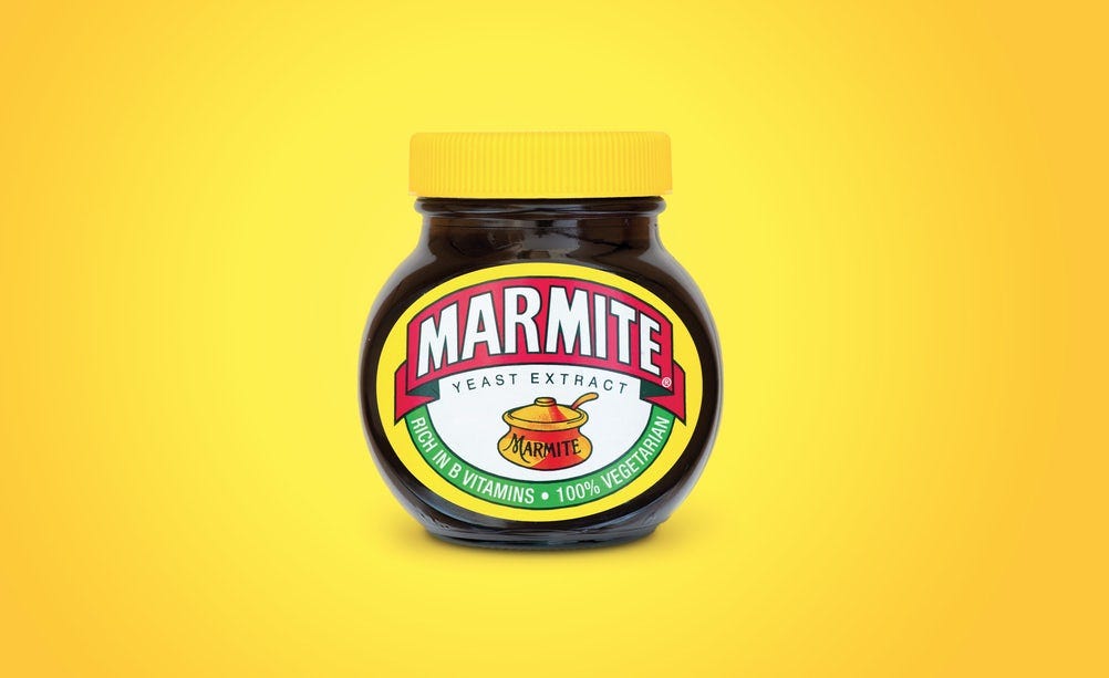 The Marmite case: Branding icon. Marmite is a Branding experience based… |  by Keva Epale | Bootcamp
