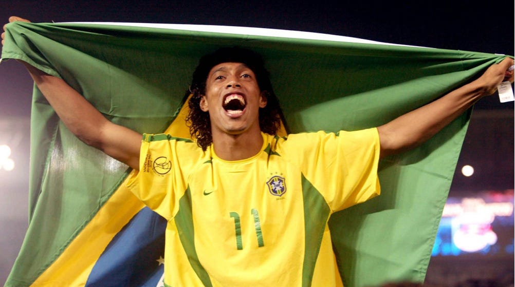 FIFA World Cup - One year ago today, Ronaldinho Gaúcho