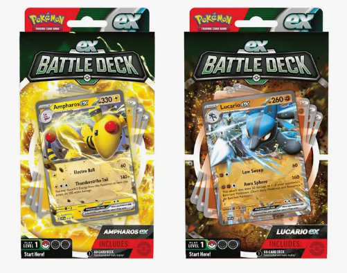 pokémon v battle deck rare cards Pokemon TCG: Ex Battle Deck (2 Types) (Victini ex or Miraidon ex) main image 1