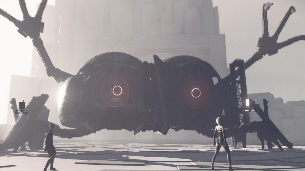 NieR Automata: Garbage Gameplay and a Structureless Story | by 