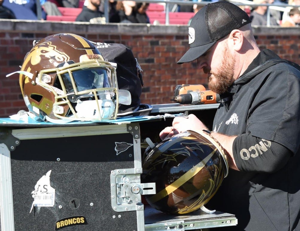 Behind the Scenes with a Division 1 Football Equipment Manager by