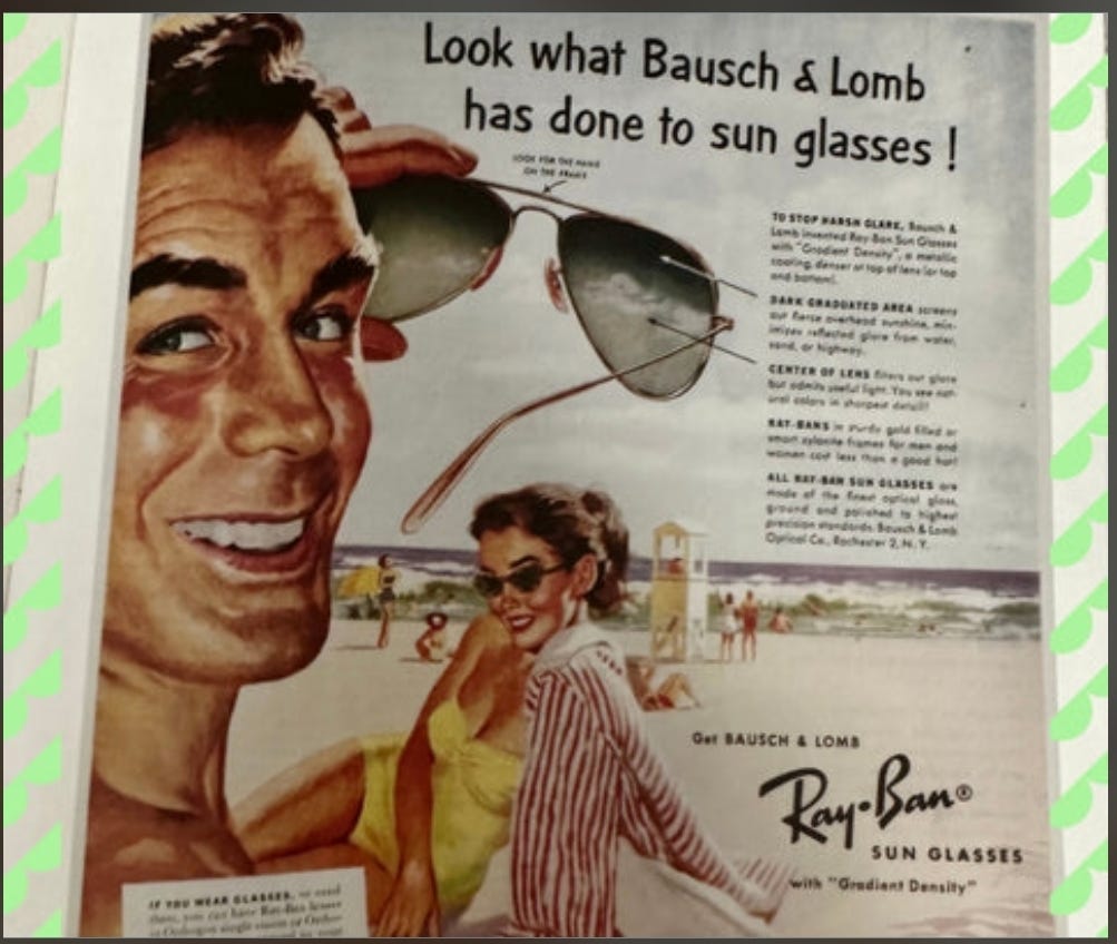 Los Ray-Ban espejos