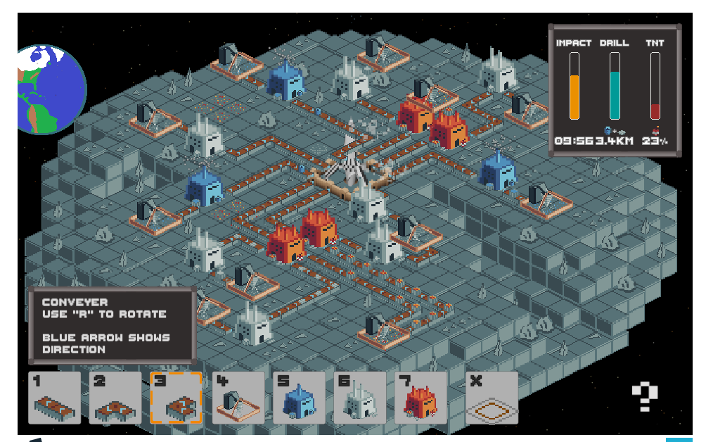 Creating a Factory Automation Game With Unity in Three Days for Ludum