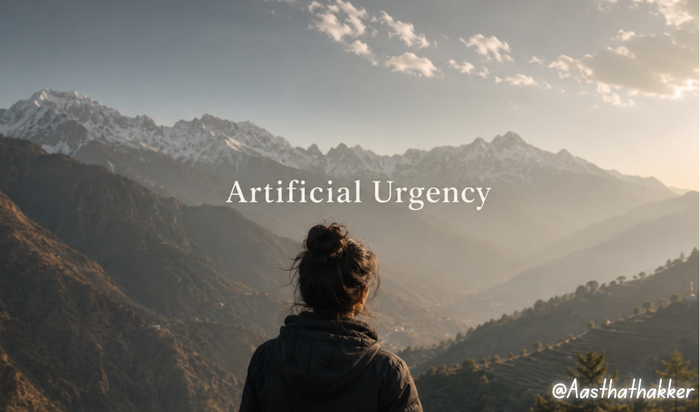 Artificial Urgency