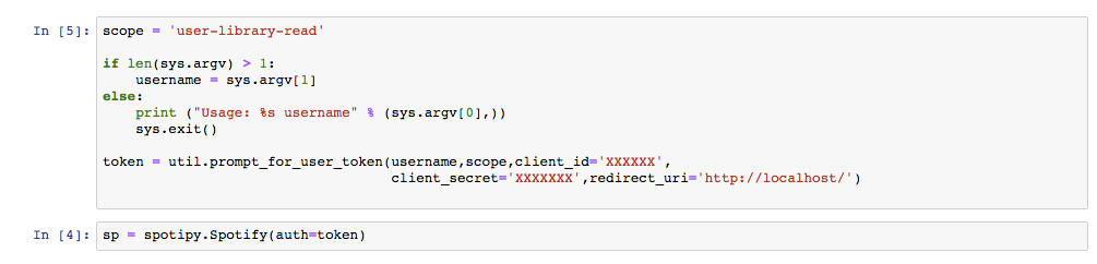 Using Spotify Web API w/ python. The Spotify Web API has many functions ...