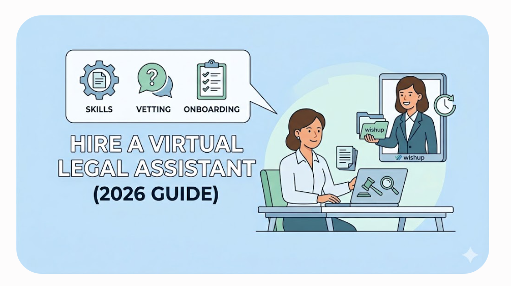 A practical 2026 hiring guide outlining essential skills, vetting questions, and onboarding steps to successfully hire a virtual legal assistant.