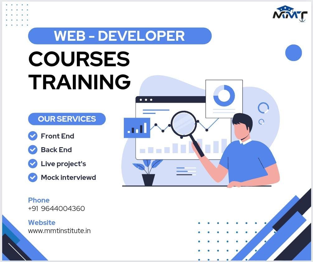Elevate your skills with MMT Institute’s cuttingedge web development