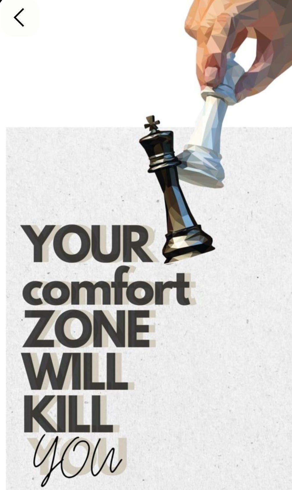 The Comfort That Slowly Consumes You
