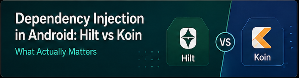 Dependency Injection in Android: Hilt vs Koin (What Actually Matters)