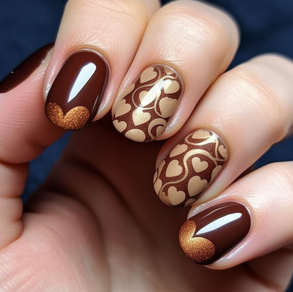 Top 28+ Mocha Nail Designs to Try in 2024 Don't Miss Out!