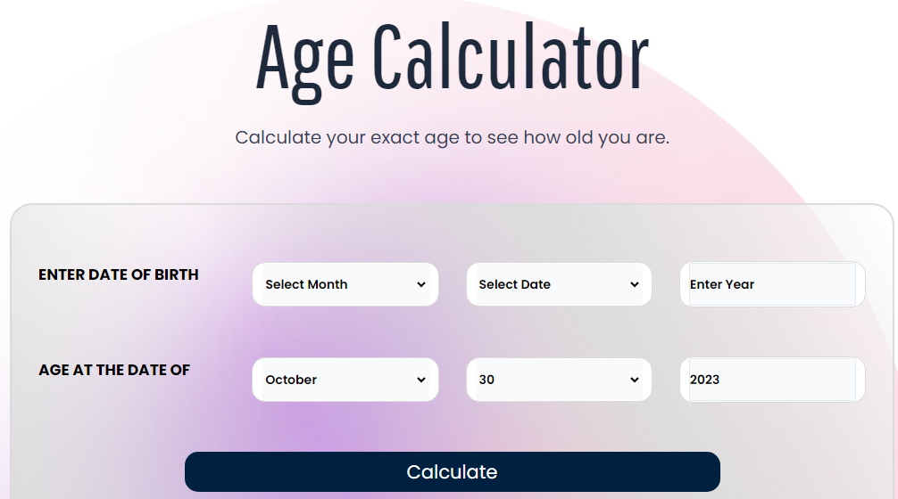 Discover Your Age with Precision Using the Age Calculator by Blooket join Oct, 2023 Medium