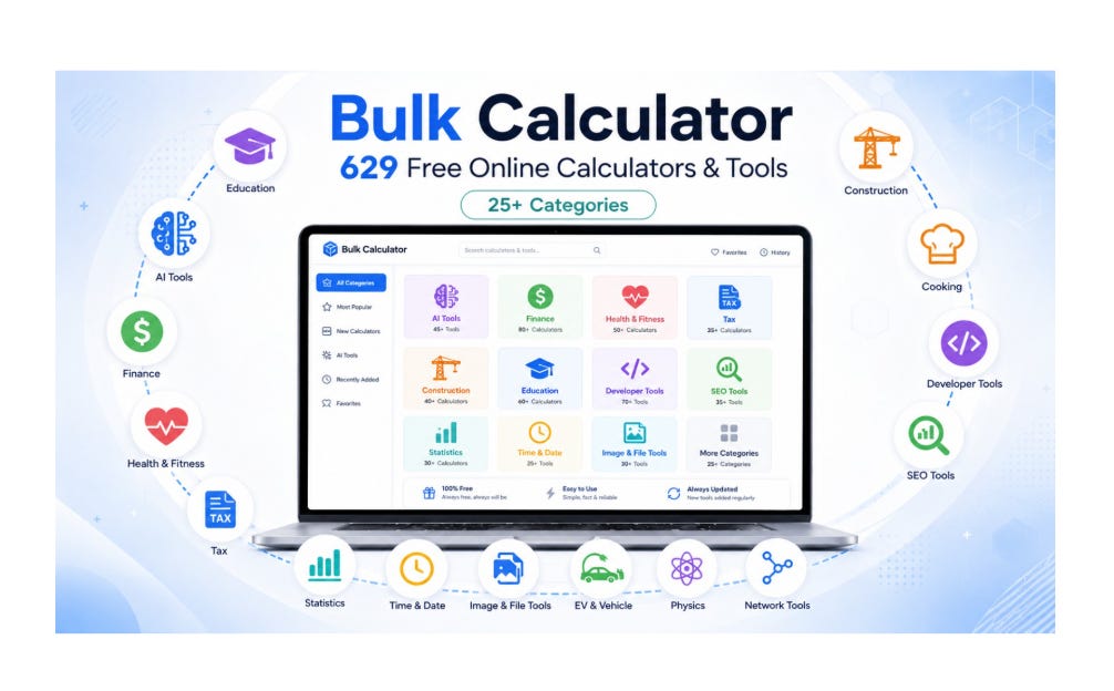 Tired of Searching Different Websites for Simple Calculations?