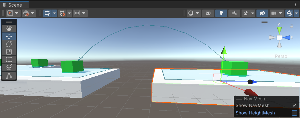 Generating Off-mesh Links Unity AI