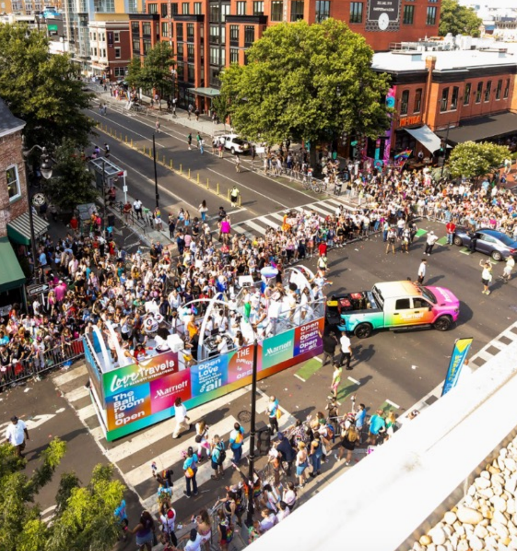 Marriott International D.C. Capital Pride Parade → Click for pictures