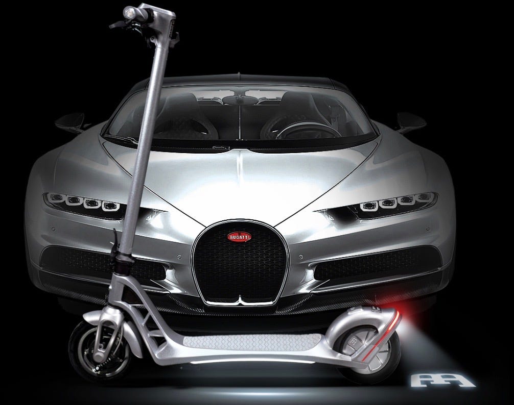 Introducing the Electric Bugatti Scooter | by Jeffrey Clos | CodeX | Medium