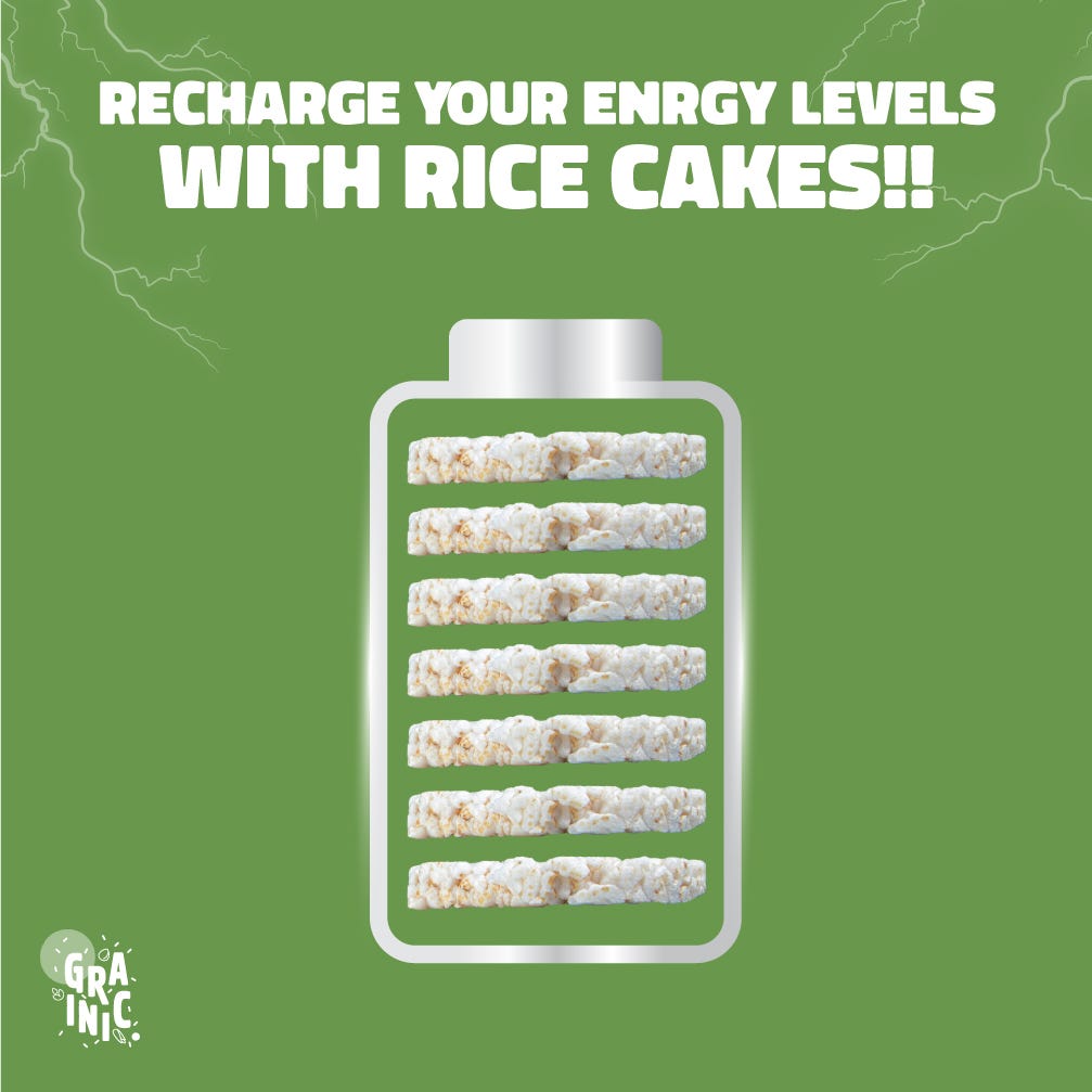 Brown Rice Cakes — Grainic Grainic Medium