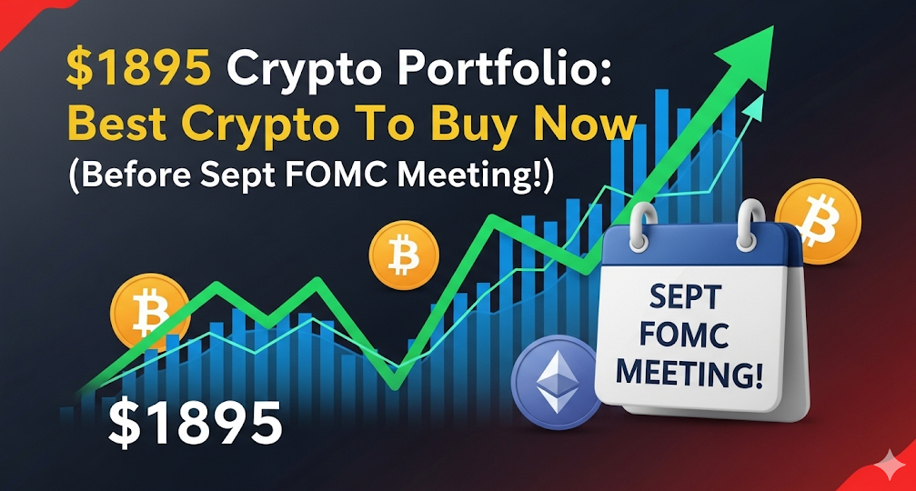$1895 Crypto Portfolio — Best Crypto To Buy Now (Before Sept FOMC Meeting!)