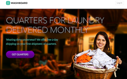 Laundry Startup Delivers $20 of Quarters for $27, Because We're