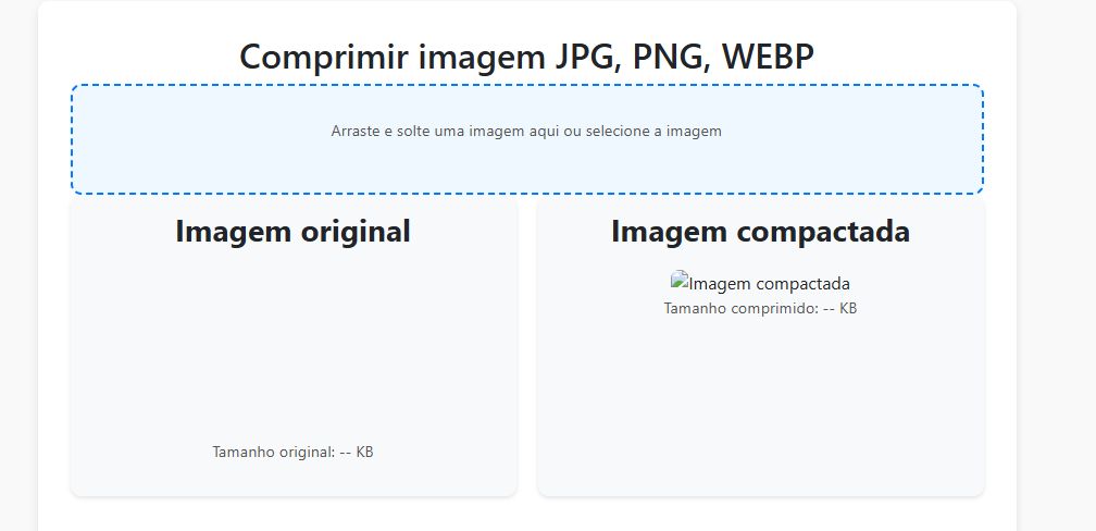 Como Usar a Ferramenta de Compressão de Imagens