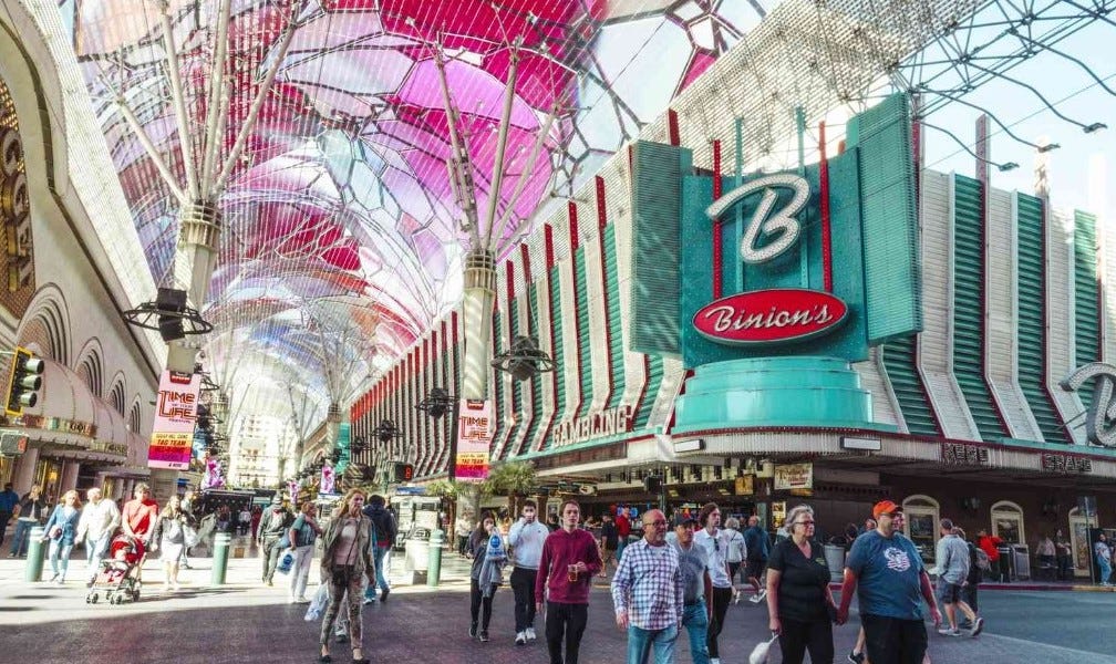 Strip tease: Las Vegas' flashiest new attraction might just be a shopping  center