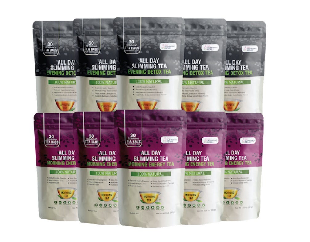 All Day Slimming Tea Your Secret to Healthy Weight Loss, Detox