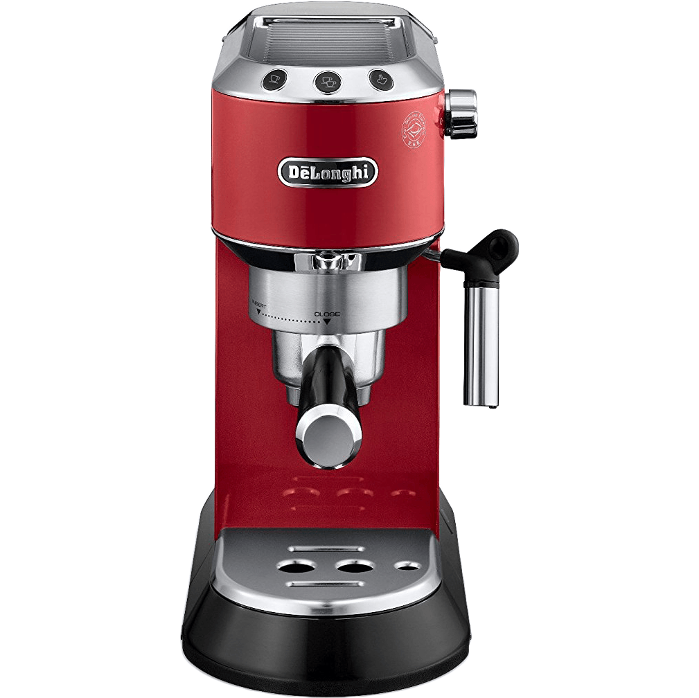Best DeLonghi EC680 DEDICA Pump Espresso Machine — Red by Lawrence
