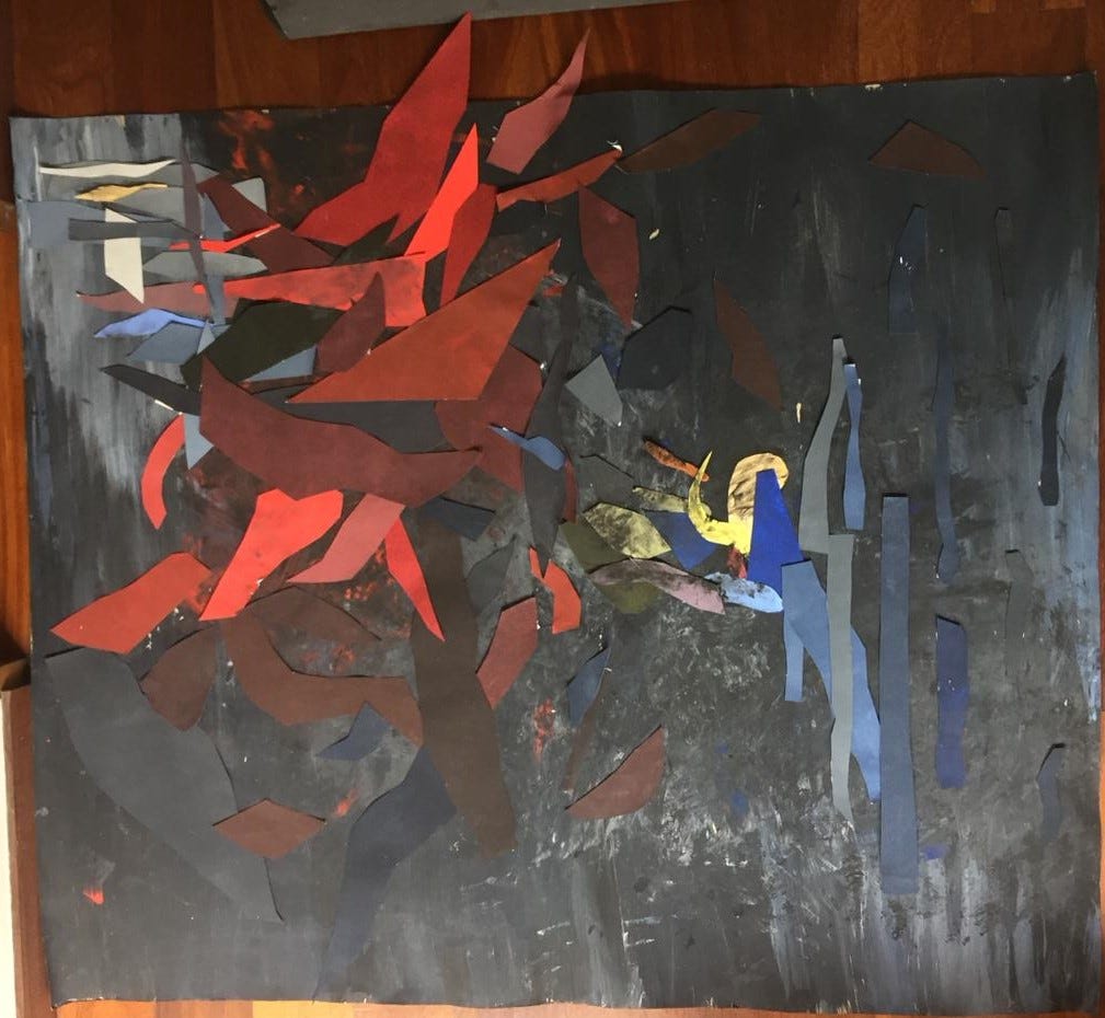Etapa final de la composición