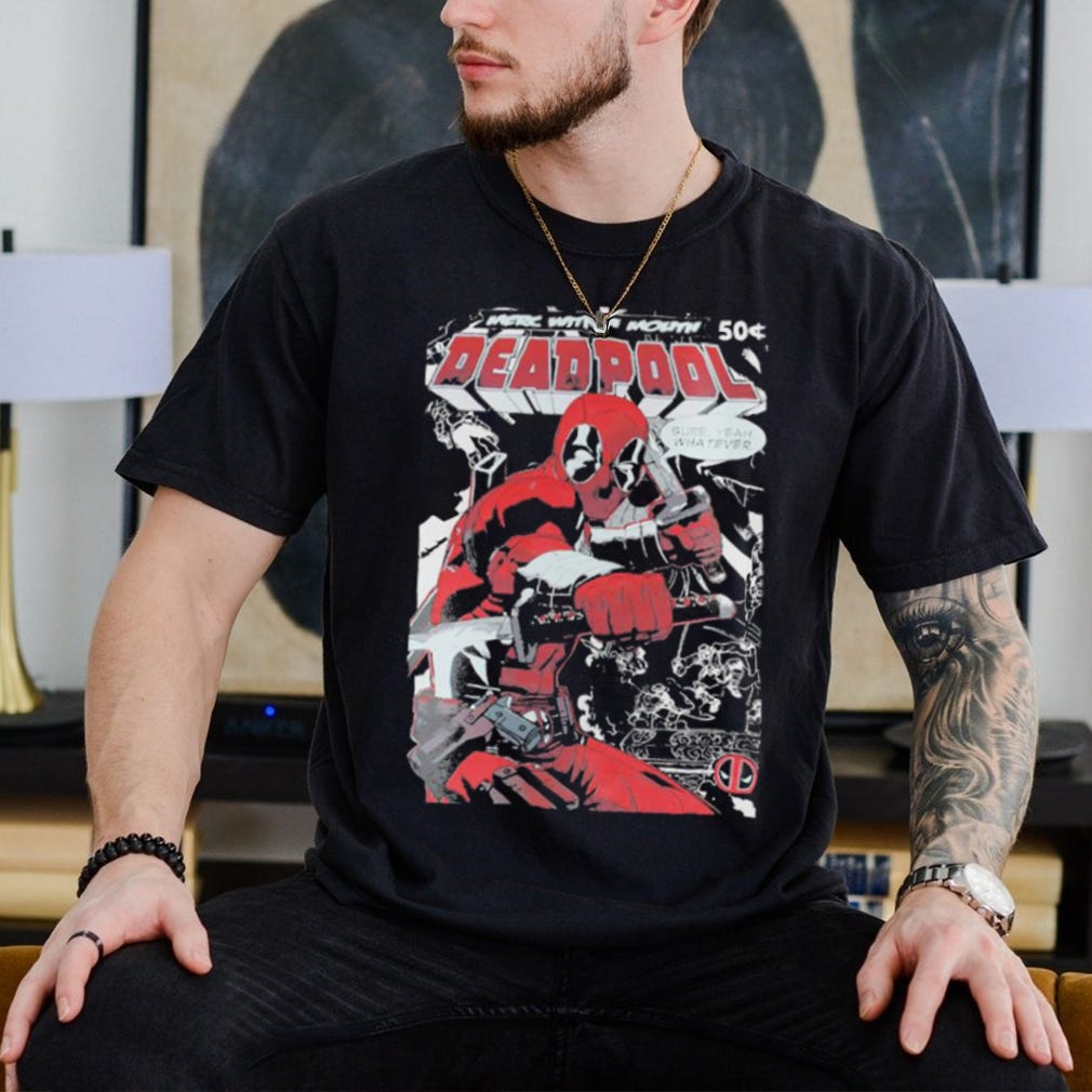 Original Wade Wilson’s Merc With A Mouth Deadpool Shirt by(03)