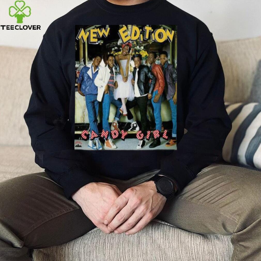new edition retro trendy new edition candy girl shirt shirt by