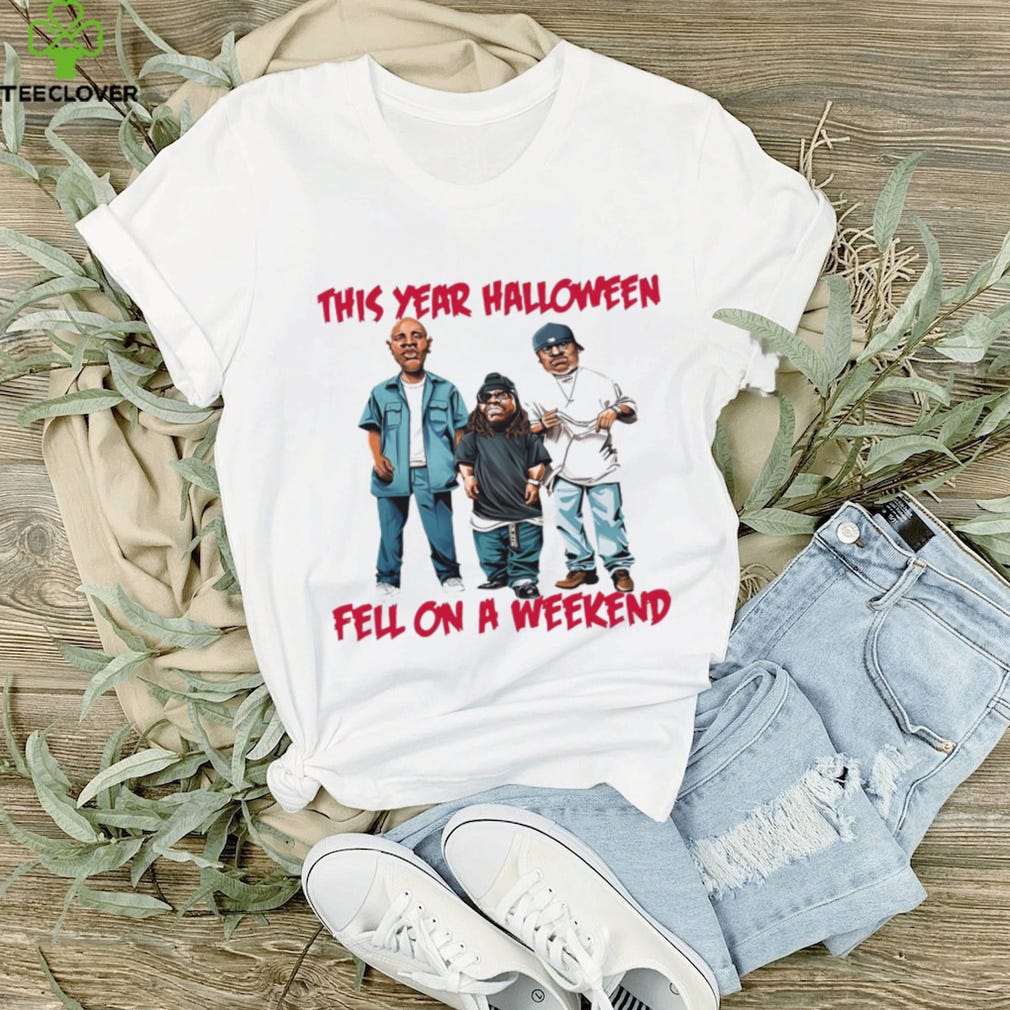 This year Halloween fell on a weekend shirt by Wryso Oct, 2023 Medium