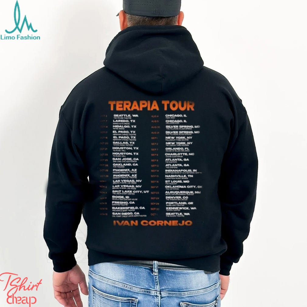 Ivan Cornejo Terapia 2023 Tour Shirt Fan Concert T Shirt by Zipbeg