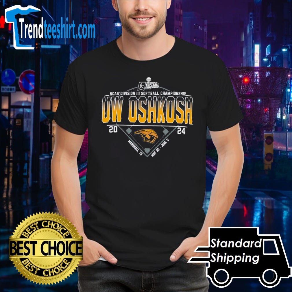 UWOshkosh Titans 2024 NCAA Division III Softball Championship shirt