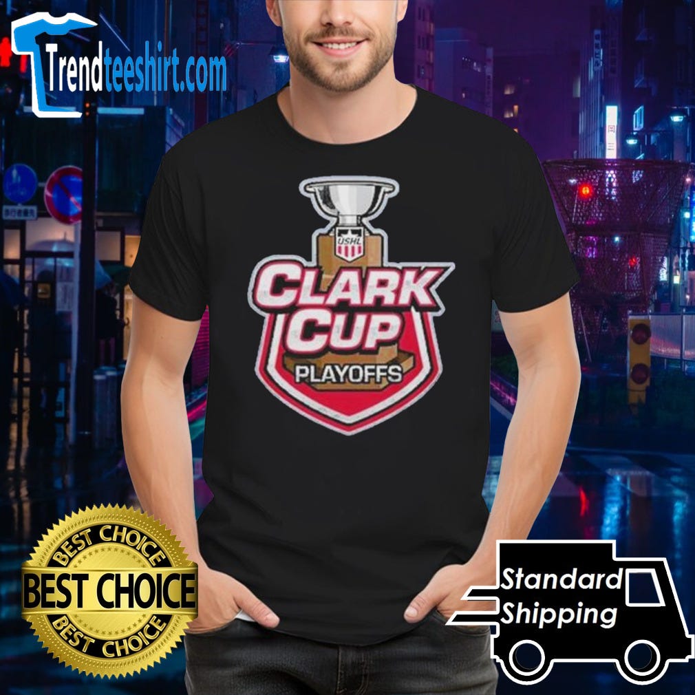 Fargo Force 2024 USHL Clark Cup Playoffs Champions Trophy shirt by
