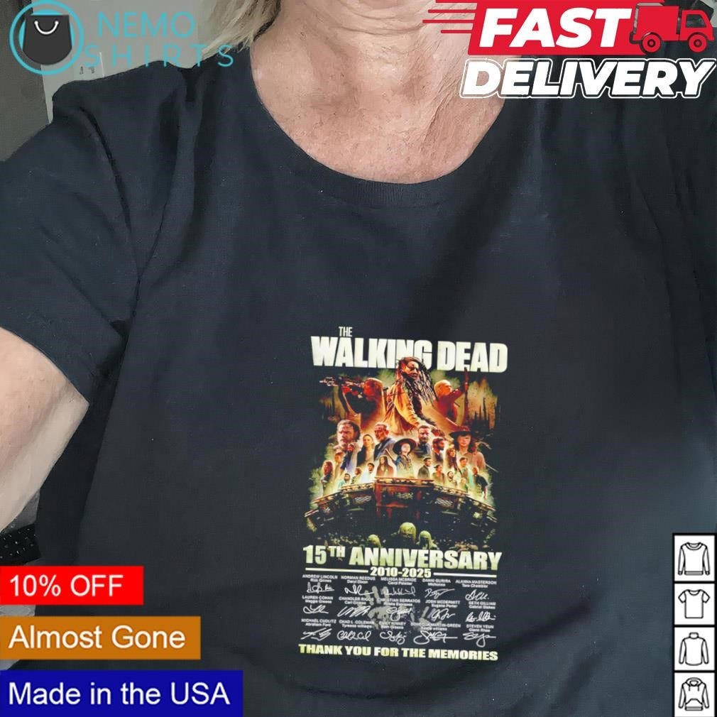 Official The Walking Dead 115th anniversary 2010 2025 thank you for the