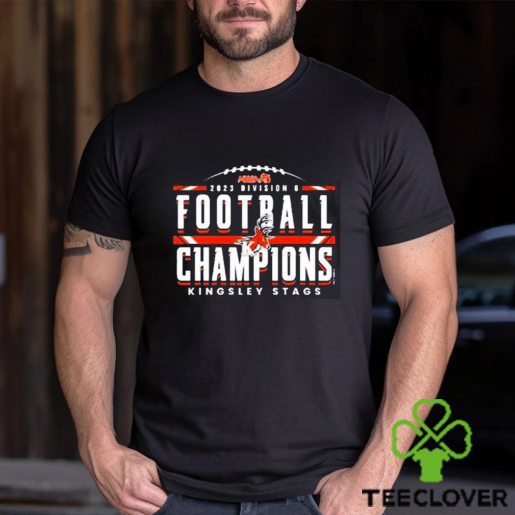 2023 Mhsaa Division 6 Football Champions Kingsley Stags Shirt | by ...