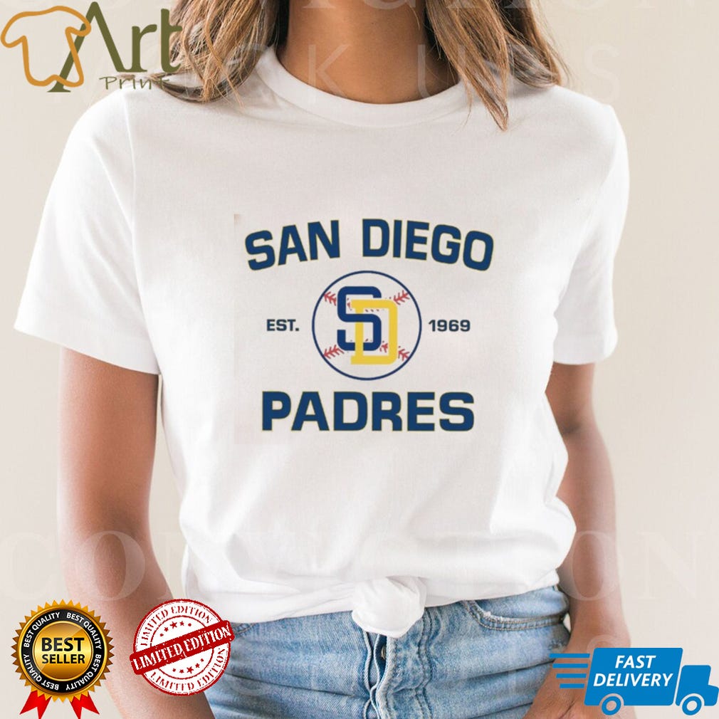 Vintage San Diego Padres Shirt, San Diego EST 1969 Shirt Men Women