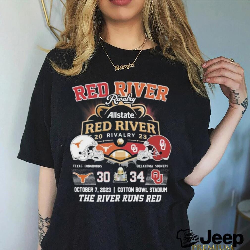 Red River Rivalry Allstate Red River Rivalry 2023 The River Runs Red