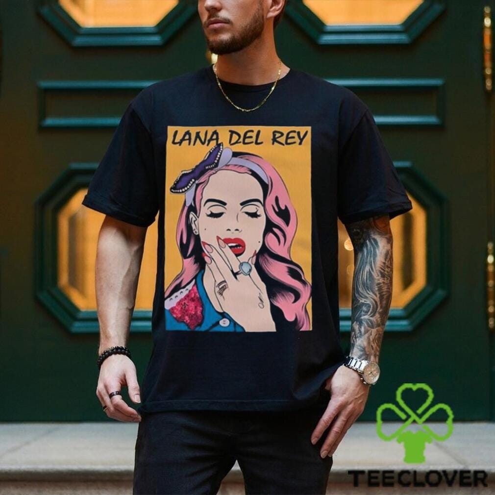 Lana Del Rey Singer Florida Kilos Vintage Comic Art T-Shirt sold