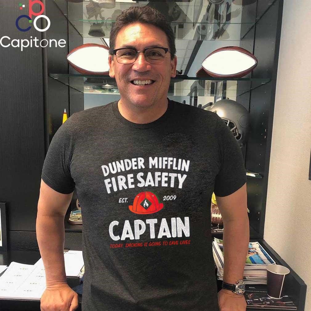 A Nod to the Office: “Dunder Mifflin Fire Safety Captain” T-Shirt | by ...