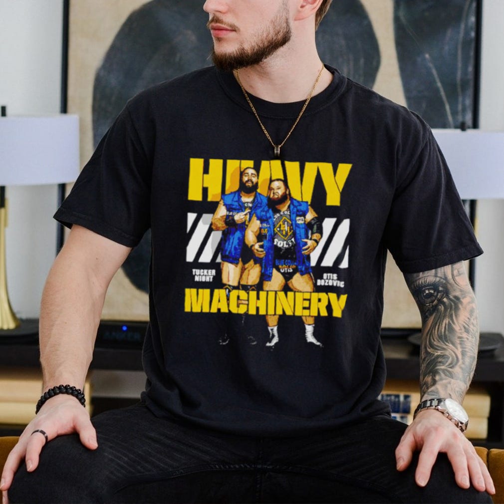 heavy machinery wwe shirt