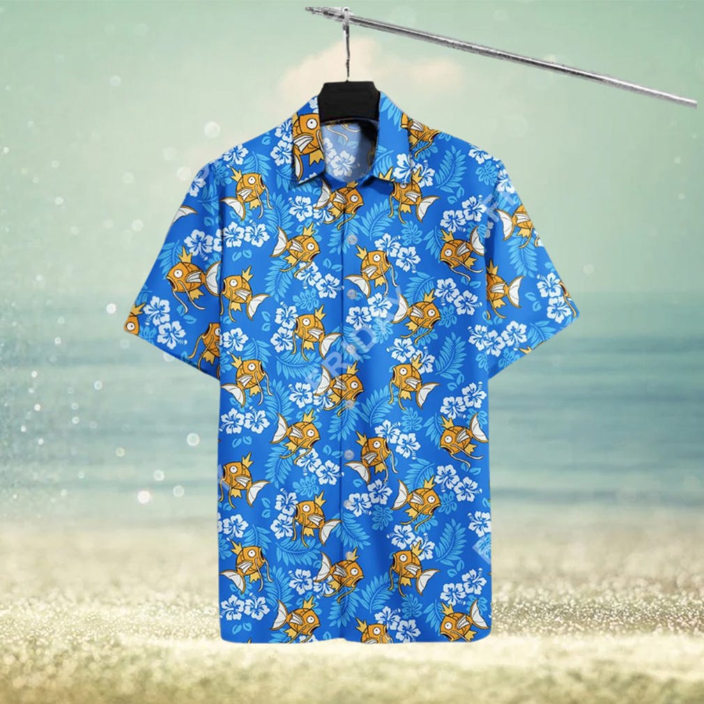 Pokemon Hawaiian T Shirt Magikarp Hawaii Shirts Pokemon Aloha Shirts ...
