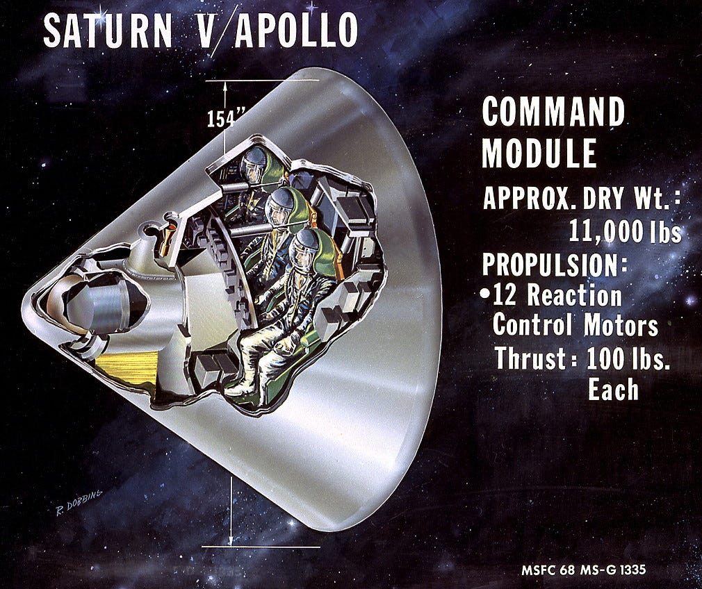 apollo command module and lem