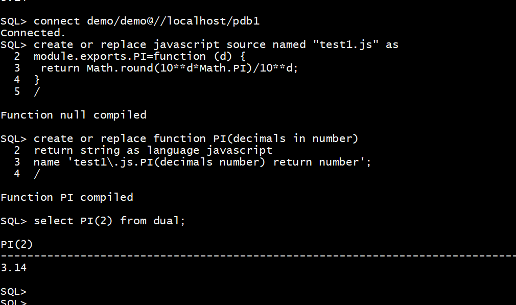 Oracle Multi-Lingual Engine. Here is a very quick and easy test of ...