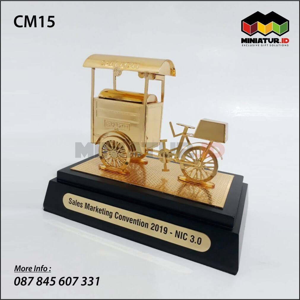 Miniatur Sepeda Sari Roti Eksklusif | Miniatur ID
