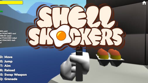 BEST SHOTGUN SHOTS IN SHELL SHOCKER.IO, Scrambler