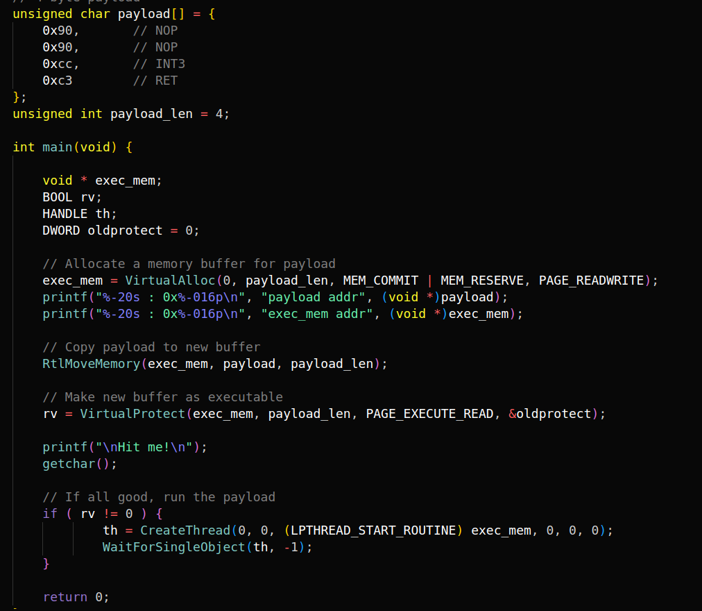 Storing Payload in PE File. Introduction | by S12 - H4CK | Medium