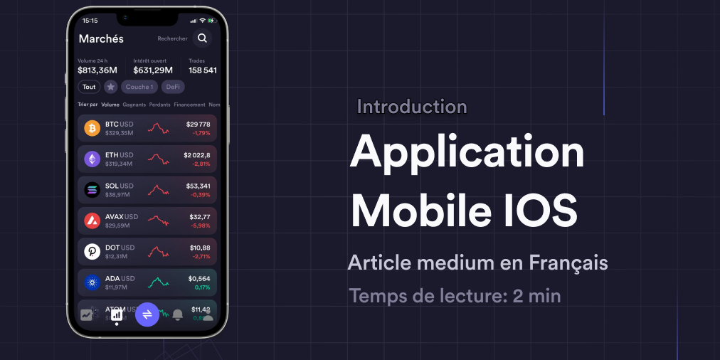L’application iOS dYdX est maintenant disponible au public ! | by ...