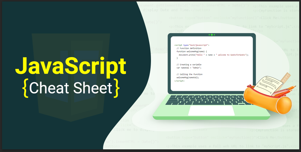 JavaScript Cheat Sheet for Quick Reference (Beginners Guide) | by Emma ...